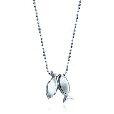 Alex Woo Little Signs Sterling Silver Fishes (
