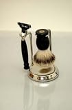 Black Plex Shaving Set
