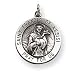 Sterling Silver St.Francis of Assisi Medal