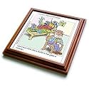 Londons Times Funny Hollywood Cartoons - Jimmy Buffett Parrot Therapy - Trivets