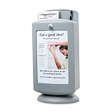 SAFCO PRODUCTS / Customizable suggestion box, 7w x 5d x 14-1/2h, light gray / SAF4233GR / Sold as 1 Each / Mfr Part # 4233GR \*/ Customizable suggestion box, 7w x 5d x 14-1/2h, light gray