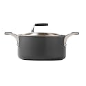 Nexus Hard Anodised and Stainless Steel 24cm Covered Casserole (4.7ltr)
