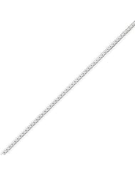 Sterling Silver Spiga Necklace - 20 Inch