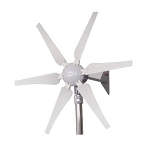 GudCraft WG400 400 Watt 12-Volt 6-Blade Wind Generator With Charge Controller GudCraft WG400 400 Watt 12-Volt 6-Blade Wind Generator With Charge Controller