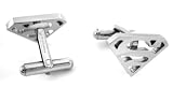 Superman Cufflinks : DC Licensed : Stainless Steel w/Gift Box
