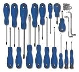 Westward 1CLF9 Combination Screwdriver Set, 20 PC by WestWard Tools