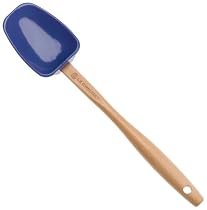 Le Creuset Silicone Spoon Spatula, Blue, Small