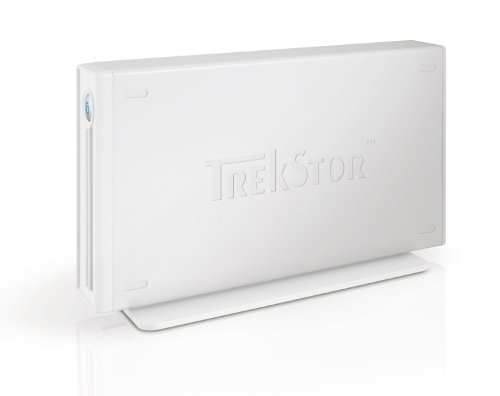 Trekstor DataStation maxi m.ub 2TB externe Festplatte (8,8 cm (3,5 Zoll), 5400rpm, 8ms, 32MB Cache, USB 2.0) weiss