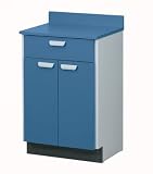 Medline Treatment Cabinet with 2 Doors, 1 Drawer, Casters - Model MDR868921