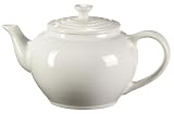 Le Creuset Small Teapot with Infuser, White teapots-with-infuser Le Creuset Small Teapot with Infuser, White