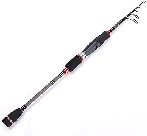 Portable 2.4M 7.8FT Carbon Fishing Rod Lure Fishing Rod Bait Casting Baitcasting Fishing Rod