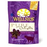 Wellness Pure Delights Chicken and Lamb Jerky Cat Treats (3-oz pouch)