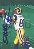 Eddie Kennison, Los Angeles Rams, 1997 Playoff First and Ten Autographed Card