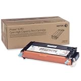 High Capacity Cyan Toner Cartridge For Xerox Phaser 6280