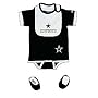 Dallas Cowboys Infant Navy Creeper, Bib & Bootie Set