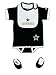 Dallas Cowboys Infant Navy Creeper, Bib & Bootie Set