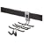 Rubbermaid 5G79 FastTrack Baseball Bat Rack
