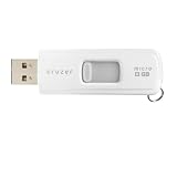 SanDisk Cruzer® Micro U3 8GB USB 2.0 Flash Drive - White (SDCZ6-8192-E11WT, Retail Package)