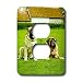 Dogs Mastiff - Mastiff - Light Switch Covers - 2 plug outlet cover
