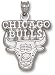 Chicago Bulls Sterling Silver Pendant