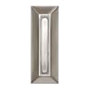 Heath Zenith 750SN Slim-Line Wired Lighted Push Button, Satin Nickel