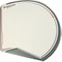 NOVA 8000 DPI WHITE WITH SILVER FRAME NIC