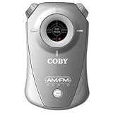 6 Pack of Mini AM/FM Pocket Radio - Silver