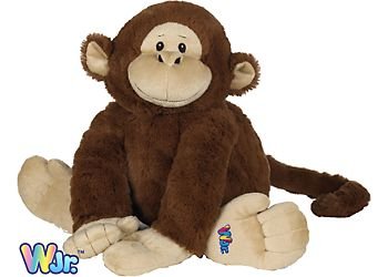 Webkinz Jr. Plush Stuffed Animal Brown Monkey