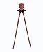 Makhry Cute Plastic Chopsticks with Silicone Guide/Functional Reusable Training Chopsticks Training Connector Both For Kids and Adults (WatermelonPink Panda)