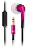 Earpollution EP-LB-MIC-PINK Luxe MicroBud with Mic - Retail Packaging - Pink