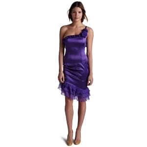 Buy Betsey Johnson Ladies Asymetrical Ruffle Dress by Betsey Johnson