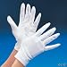 White Cotton Gloves Adult