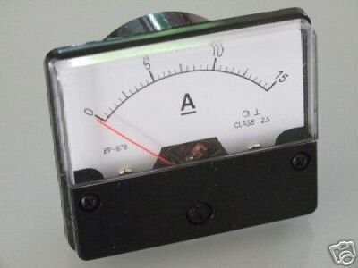 Amperemeter Einbau Messinstrument