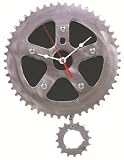 Recycled Bike Sprocket And Rubber Wall Clock