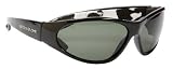 Body Glove 90257 True-Color Recognition Infrared High Impact Safety Glasses, Midnight Black Frame, Gray Lens