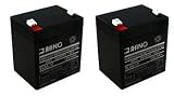 (2) Pack Hi Capacity Razor Junior Electric Wagon Battery Replacement Batteries Must Reuse Exisiting Cables(Rhino Barand Shipped)