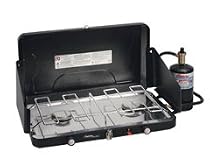 Century 12,000 BTU 2-Burner Ignition Stove w/Tray & Bag