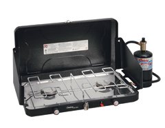 Century Century 12,000 BTU 2-Burner Ignition Stove w/Tray & Bag - Model 4680 Outdoor Camp Stove