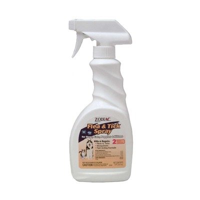 Zodiac Flea & Tick Spray For Dogs & Cats 16oz