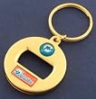 Miami Dolphins Gold Tone EZ Bottle Opener Keychain
