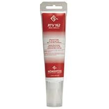 Momentive RTV 162, White, One-Part Silicone Sealant, 2.8 Ounce Tube