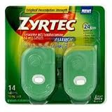 Zyrtec 24 Hour Allergy Relief Tablets for Indoor and Outdoor Allergies, 10 mg - 14 ea