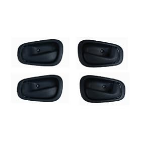 1993-1996 Set of 4 Toyota Corolla Blue 2 LH Left Hand Drivers and 2 RH Right Hand Passenger Inside Door Handle Set 1993 1994 1995 1996 Toyota Corolla Driver / Passengers Indoor Handles 93 94 95 96