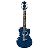 Luna 23 Inch Dolphin Concert Ukulele