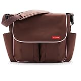 Dash Canvas Diaper Bag-Chocolate