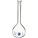 Kimble Kimax Borosilicate Glass Class A Volumetric Flask, with Blue Marking Area