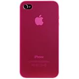 Ozaki iCoat IC844 BL 0.4 Slim Case for iPhone 4/4S - 1 Pack - Retail Packaging - Blue