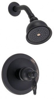 Danze 1 Handle TRIM Shower Set, Satin Black