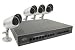 SVAT CV0204DVR Web-Ready DVR Security System with 4 High-Resolution Indoor/Outdoor Night Vision Surveillance Cameras