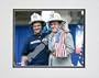 Joe Torre and Mayor Rudy Giuliani, New York Yankees Double Matted 8" X 10" Photograph (Unframed)